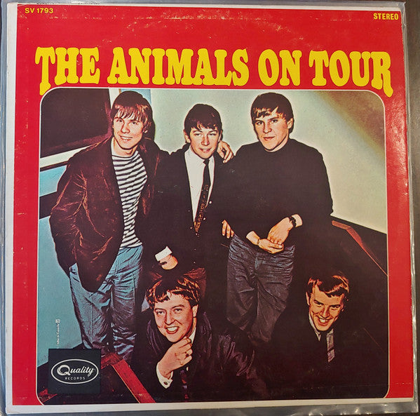 The Animals : The Animals On Tour (LP, Album)