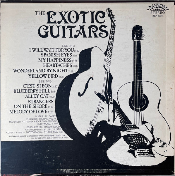 The Exotic Guitars : The Exotic Guitars (LP, Album)