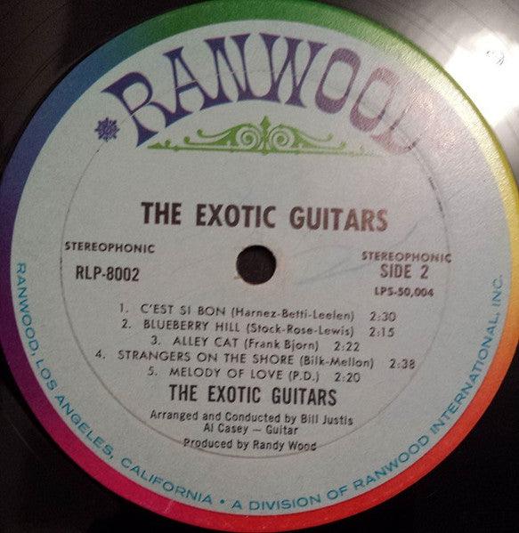 The Exotic Guitars : The Exotic Guitars (LP, Album)