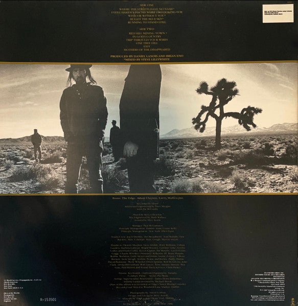 U2 : The Joshua Tree (LP, Album, Club, No )