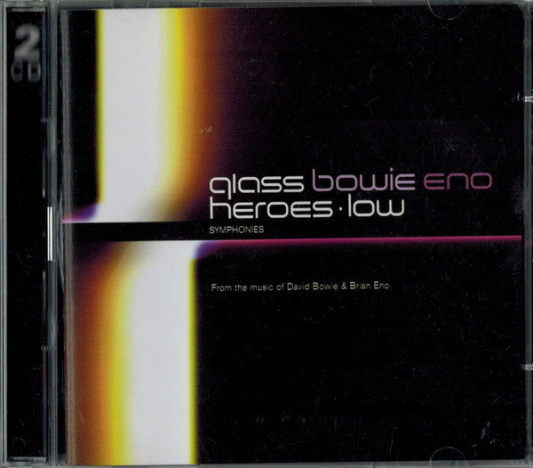 Philip Glass, David Bowie, Brian Eno : Heroes • Low Symphonies (From The Music Of David Bowie & Brian Eno) (CD, Album, RE + CD, Album, RE + Comp)