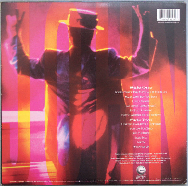 Elton John : Greatest Hits Volume III 1979-1987 (LP, Comp, Club, Col)