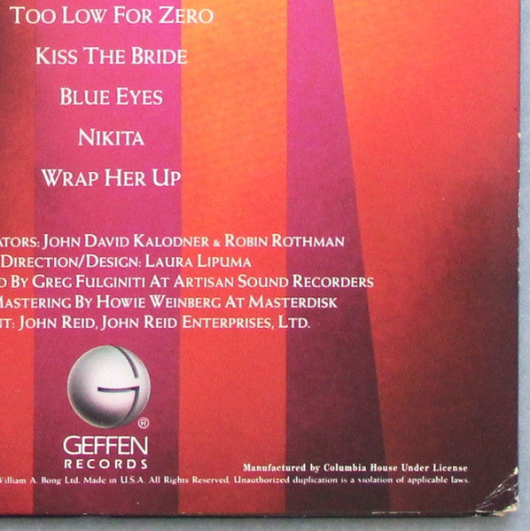 Elton John : Greatest Hits Volume III 1979-1987 (LP, Comp, Club, Col)