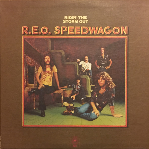 REO Speedwagon : Ridin' The Storm Out (LP, Album, RE, Ter)