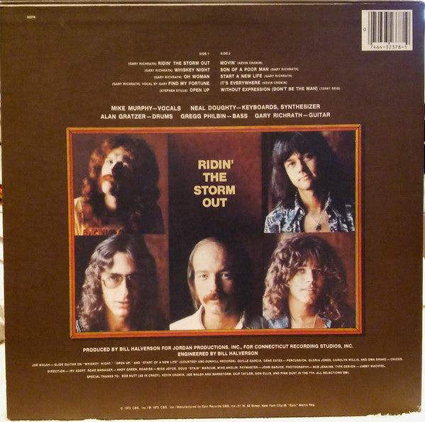 REO Speedwagon : Ridin' The Storm Out (LP, Album, RE, Ter)