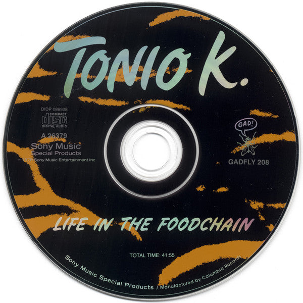 Tonio K. : Life In The Foodchain (CD, Album, RE)