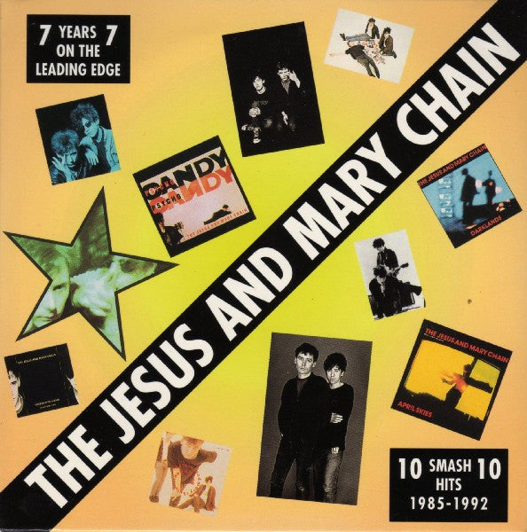 The Jesus And Mary Chain : 7 Years On The Leading Edge / 10 Smash Hits 1985 - 1992 (CD, Comp, Promo)
