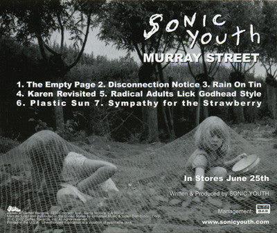 Sonic Youth : Murray Street (CD, Album, Promo)
