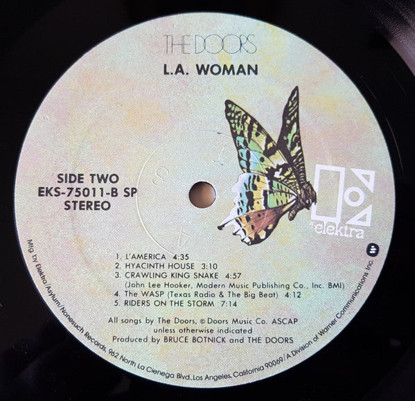 The Doors : L.A. Woman (LP, Album, RE)