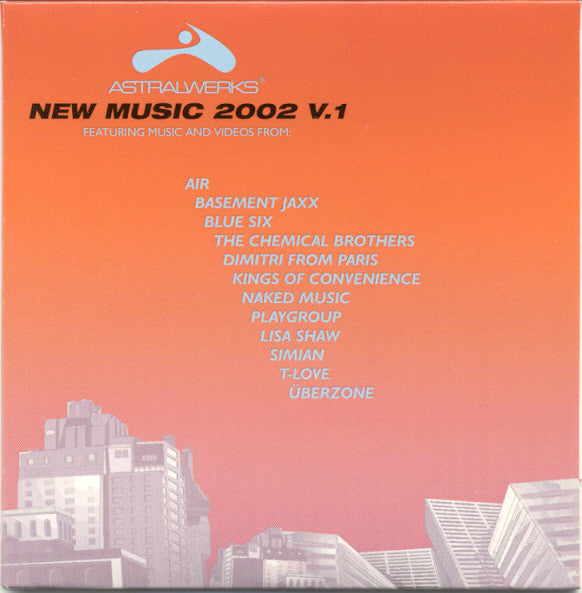 Various : Astralwerks New Music 2002 V.1 (CD, Comp, Enh, Promo)