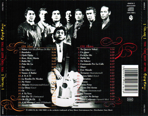 Gipsy Kings : ¡Volare! (The Very Best Of The Gipsy Kings) (2xCD, Comp)