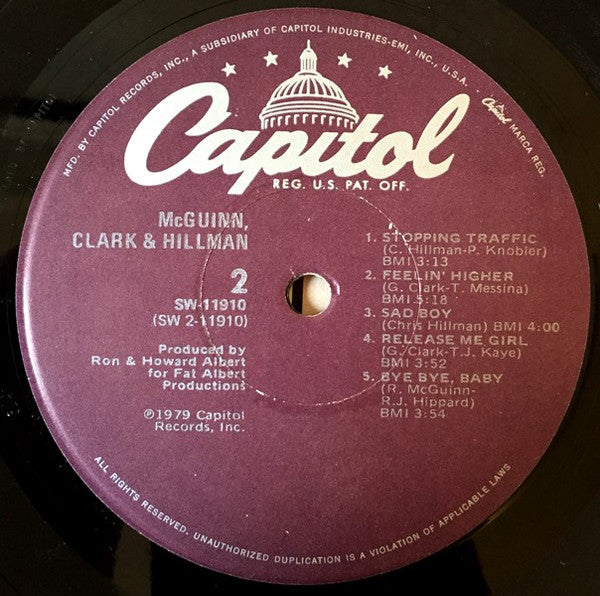 McGuinn, Clark & Hillman : McGuinn, Clark & Hillman (LP, Album, Jac)