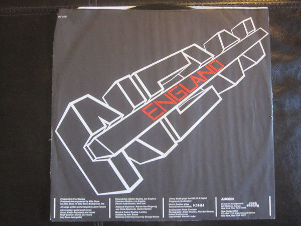 New England : New England (LP, Album, Pin)