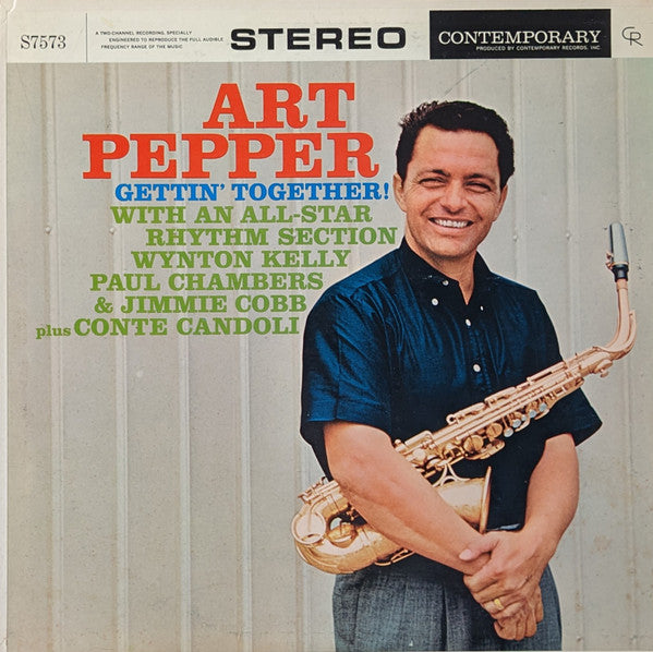 Art Pepper : Gettin' Together! (LP, Album)