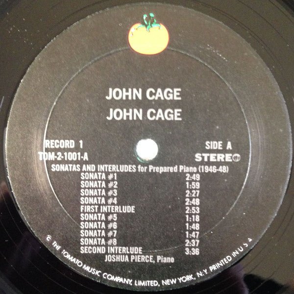 John Cage, Joshua Pierce, Maro Ajemian : Sonatas And Interludes / A Book Of Music (2xLP, Album, Mon)