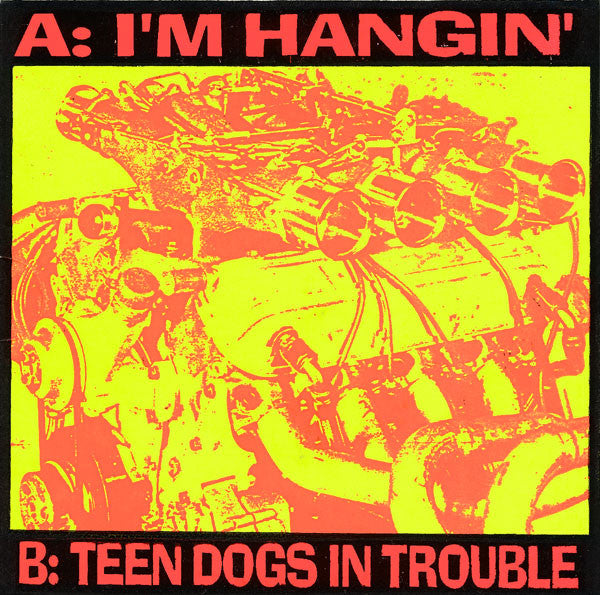 The Mono Men : I'm Hangin' (7", Single, Red)