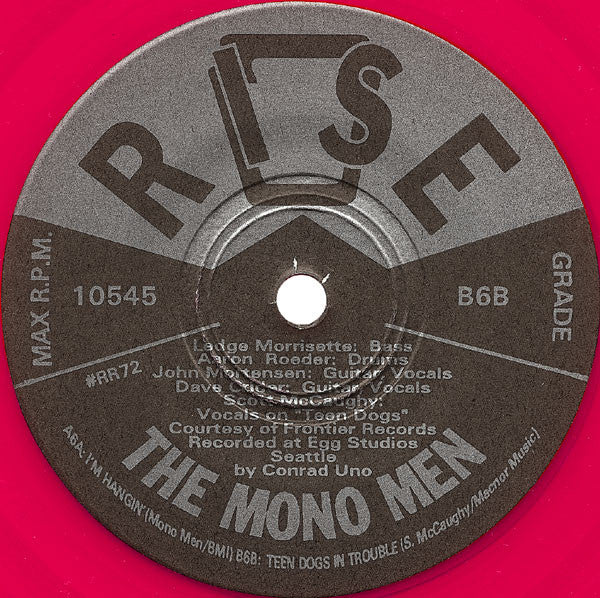 The Mono Men : I'm Hangin' (7", Single, Red)