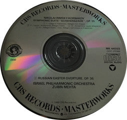 Rimsky-Korsakov*, Israel Philharmonic Orchestra, Zubin Mehta : Scheherazade / Russian Easter Overture (CD, Album)
