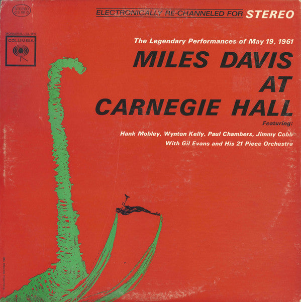 Miles Davis : Miles Davis At Carnegie Hall (LP, Album)