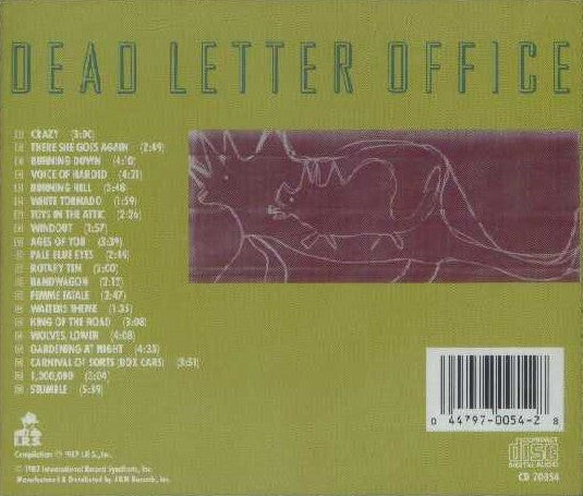 R.E.M. : Dead Letter Office (CD, Comp, RP)