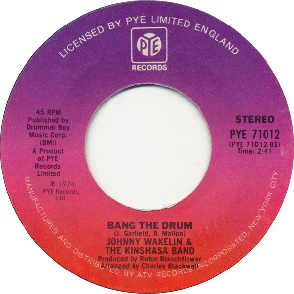 Johnny Wakelin & The Kinshasa Band : Black Superman (Muhammad Ali) (7", Single, Styrene)