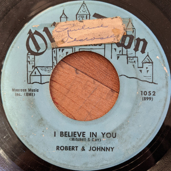 Robert & Johnny : Marry Me (7", Single)