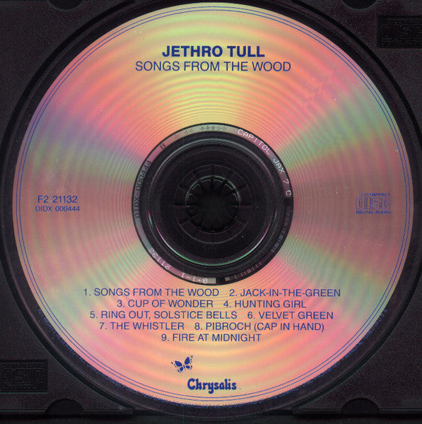 Jethro Tull : Songs From The Wood (CD, Album, RE)
