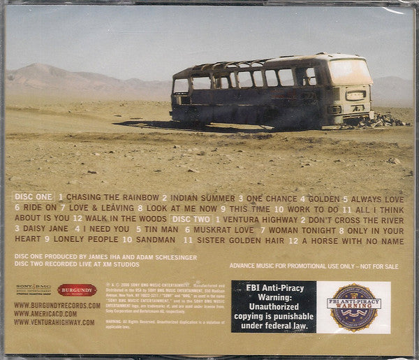 America (2) : Here & Now (2xCD, Album, Promo)