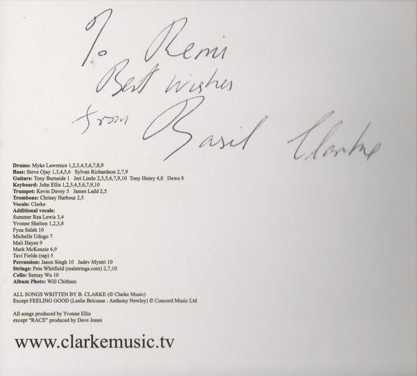 Basil Clarke : The Measure Of My Worth  (CD, Album)