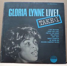 Gloria Lynne : Gloria Lynne Live! Take: 1 (LP, Album, Mono)