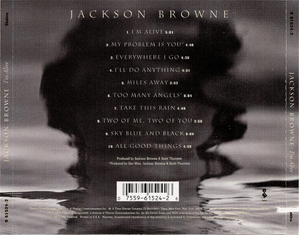 Jackson Browne : I'm Alive (CD, Album)