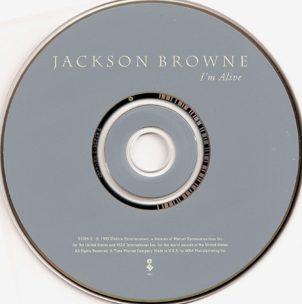 Jackson Browne : I'm Alive (CD, Album)