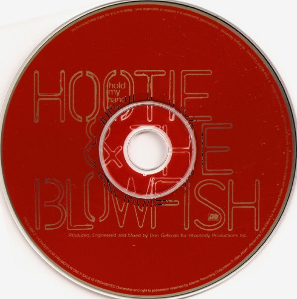 Hootie & The Blowfish : Hold My Hand (CD, Single, Promo)