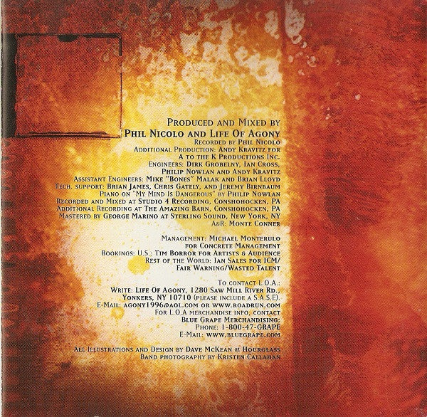 Life Of Agony : Soul Searching Sun (CD, Album, Ltd, Hid)
