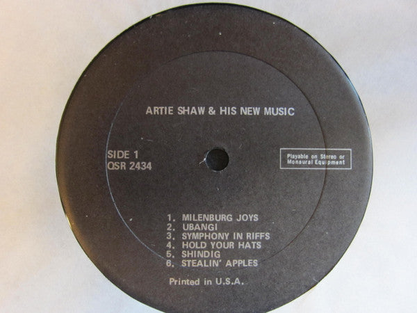 Artie Shaw & His New Music* : Artie Shaw & His New Music (LP, Mono)