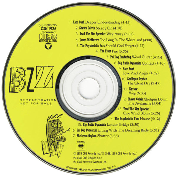 Various : Bzz (CD, Comp, Promo, Smplr)