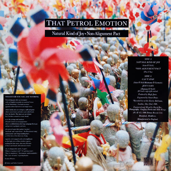 That Petrol Emotion : Natural Kind Of Joy (12", Maxi)