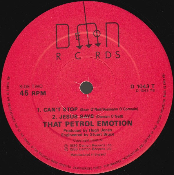 That Petrol Emotion : Natural Kind Of Joy (12", Maxi)
