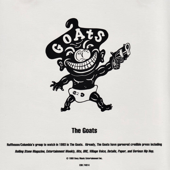 The Goats : ¿Do The Digs Dug? (CD, Single, Promo)
