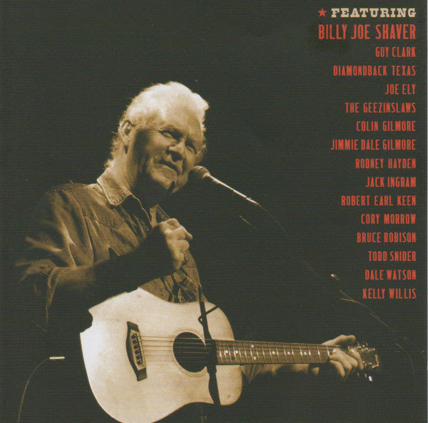 Various : A Tribute To Billy Joe Shaver - Live (CD, Album)