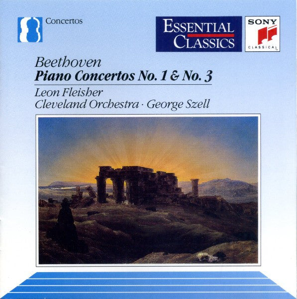 Ludwig van Beethoven - Leon Fleisher, The Cleveland Orchestra, George Szell : Piano Concertos No. 1 & No. 3 (CD, Comp, RM)