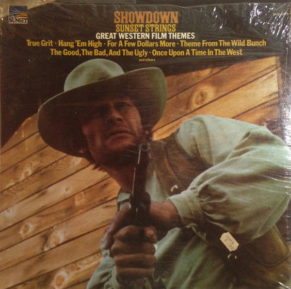 The Sunset Strings : Showdown - Great Western Film Themes (LP, Album)