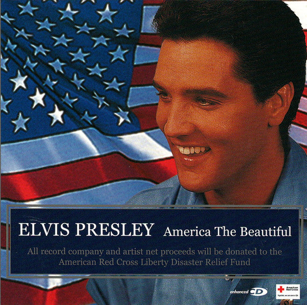 Elvis Presley : America The Beautiful (CD, Single, Enh, RM)