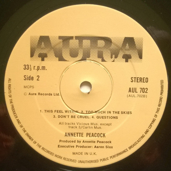 Annette Peacock : X-Dreams (LP, Album)