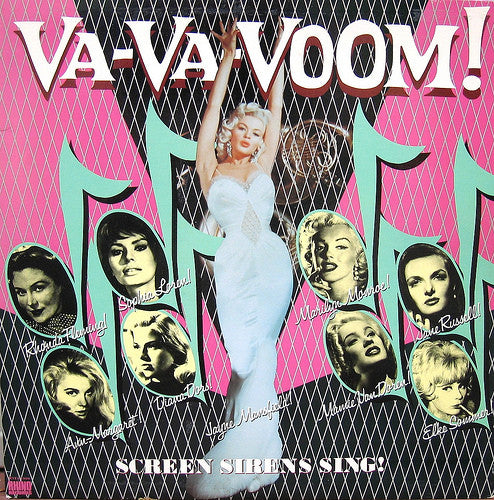 Various : Va-Va-Voom! Screen Sirens Sing! (2xLP, Comp, S/Edition, Pin)