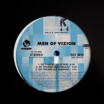 Men Of Vizion : Do Thangz (12", Maxi, Promo)