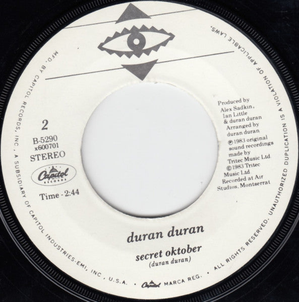 Duran Duran : Union Of The Snake (7", Single)