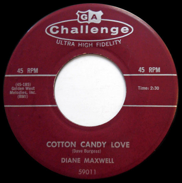Diane Maxwell : Cotton Candy Love / Dreamy (7")