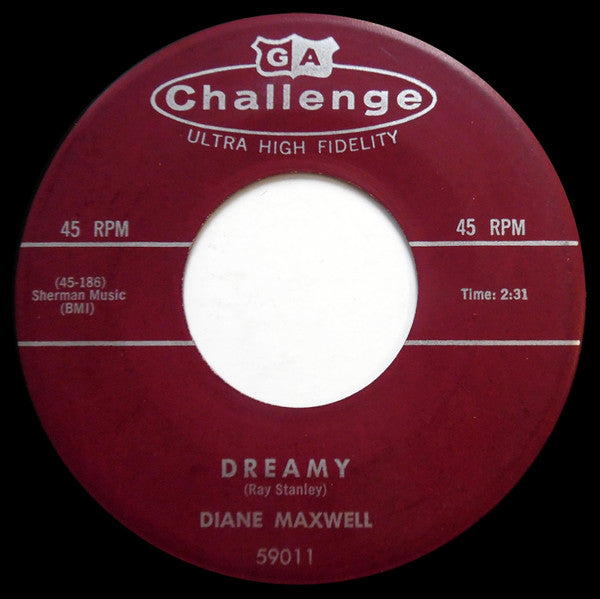 Diane Maxwell : Cotton Candy Love / Dreamy (7")