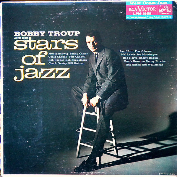 Bobby Troup And His Stars Of Jazz : Bobby Troup And His Stars Of Jazz (LP, Album, Mono)